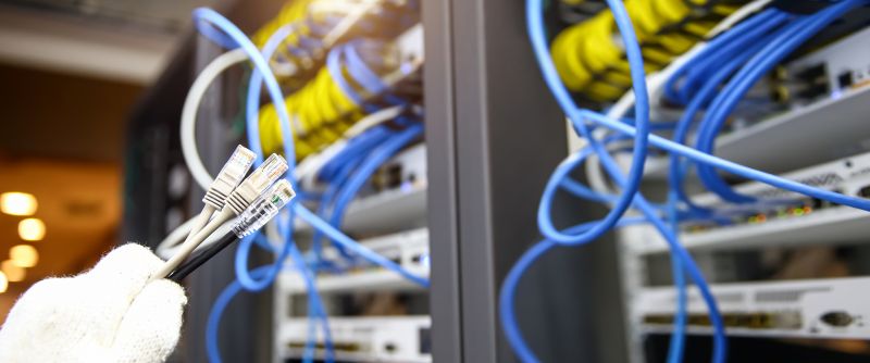 Ethernet Cable Installation detail